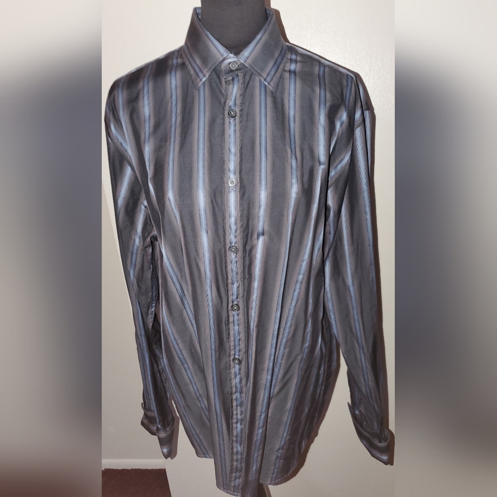 Joseph Abboud Mens Button Down Shirt, Size Large